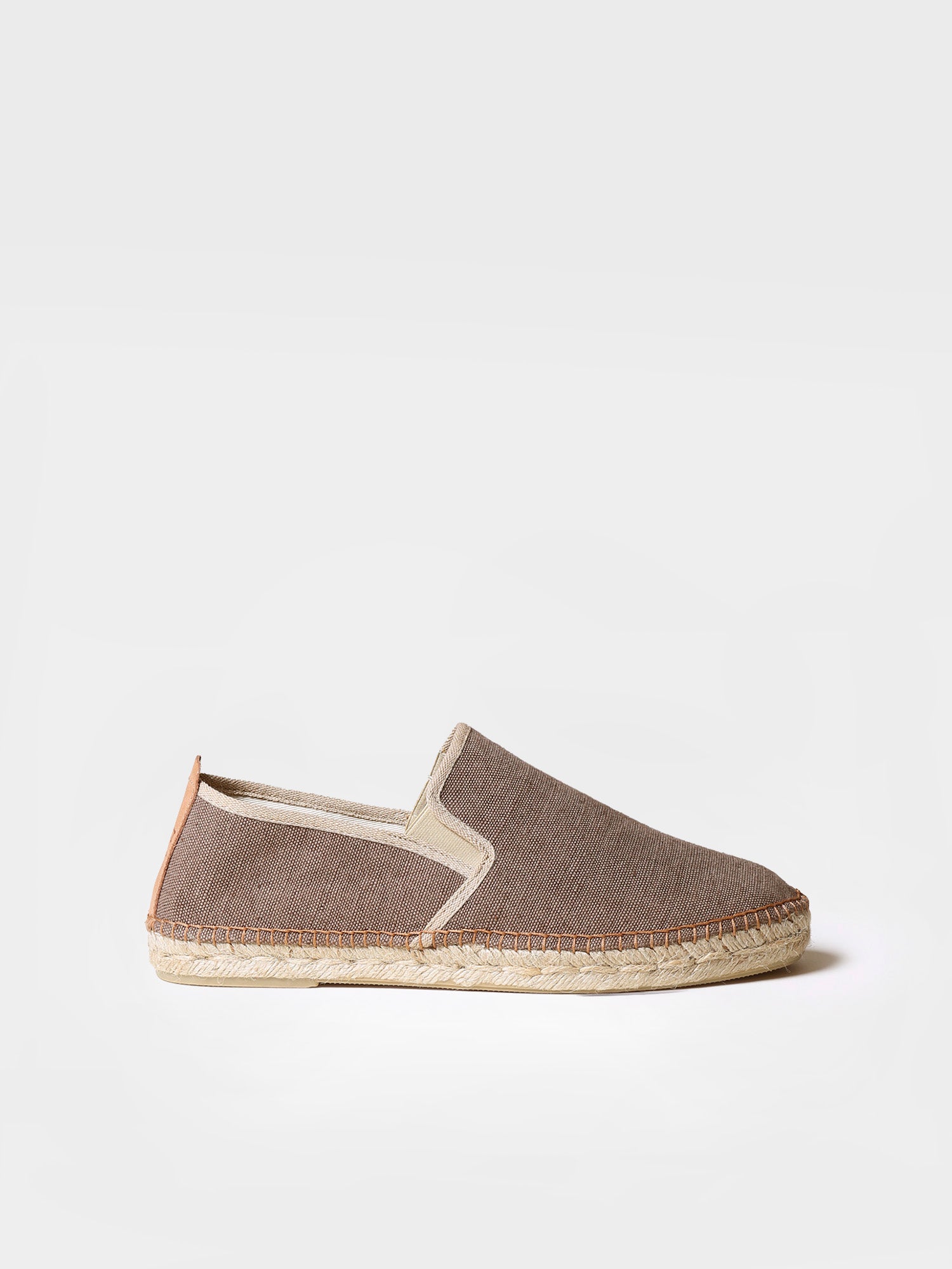 Men's jute espadrilles - DALLAS-BROWN