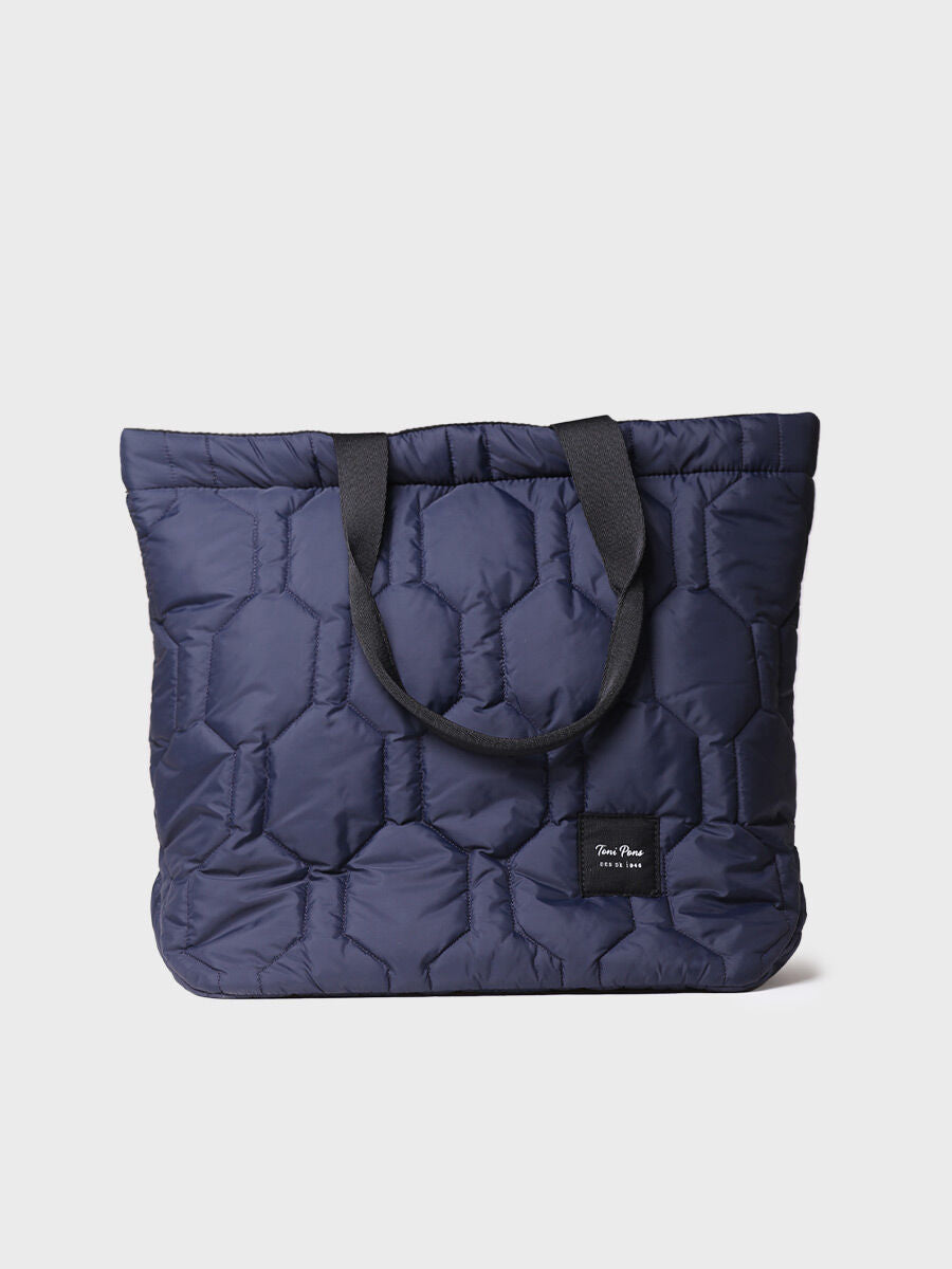 Sac pour femme en tissu anorak bleu marine - GEORGIA