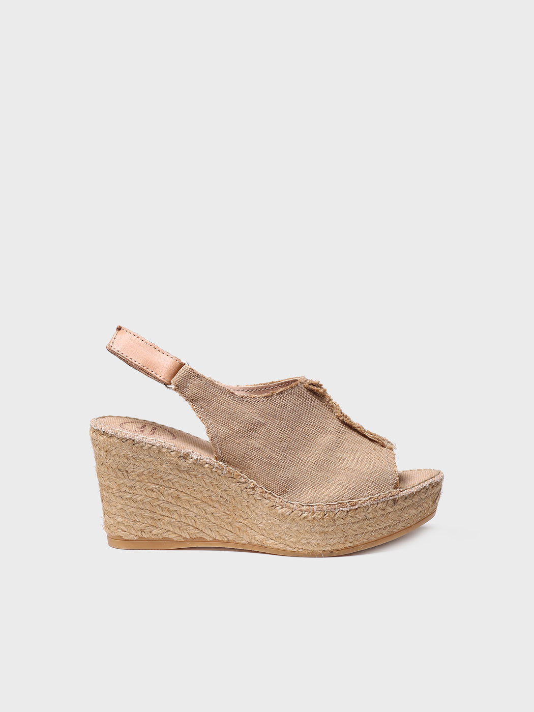 Women's sling-back espadrille - LUGANO-TOASTED