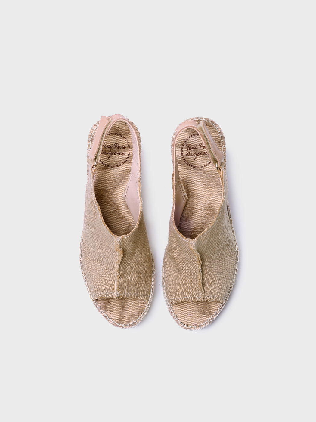 Women's sling-back espadrille - LUGANO-TOASTED